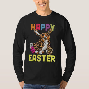 Camiseta Páscoa Coelhinha Leopardo Bolmões Palma Domingos M
