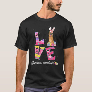 Camiseta Páscoa Coelhinho Oculta Cachorro Engraçado