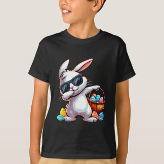 Camiseta Páscoa Coelho Coelho Caça De Ovos