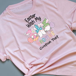 Camiseta "Páscoa com meus fantasmas", Teto Personalizado