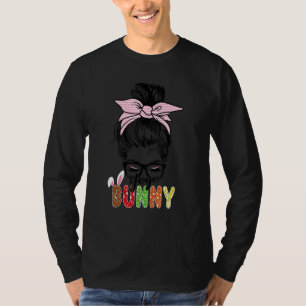 Camiseta Páscoa Comemoração Bunny Mãe Yoyo Coelhinho Dia da