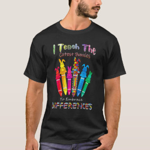 Camiseta Páscoa Conscientização do Autismo Abrace Diferença