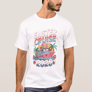 Camiseta Páscoa Cruise Crew 2025 para o dia da páscoa