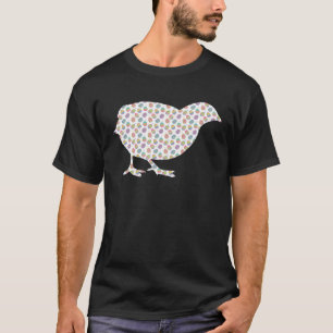 Camiseta Páscoa da codorniz de ovos de Páscoa em Cute Dia 2