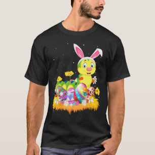 Camiseta Páscoa da lagarta da cozinha do ovo Engraçada domi