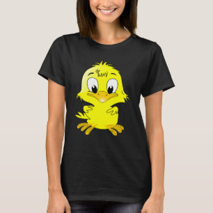CAMISETA PÁSCOA DE BEBÊS DE DUCK, PINTINHO DE BEBÊS, FLUFFY