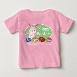 Camiseta Páscoa de Coelhinhos e Ovos da Páscoa
