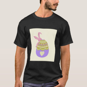 Camiseta Páscoa de coelho de ovo