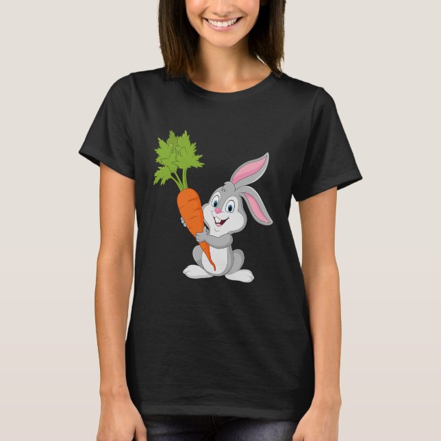 Camiseta Páscoa de coelho doce de Páscoa (Frente)