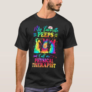 Camiseta Páscoa de Enfermeira Favorita por Tie Dye Terapist