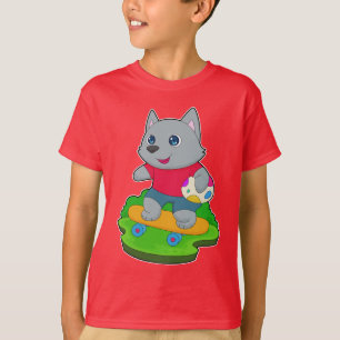 Camiseta Páscoa de gato