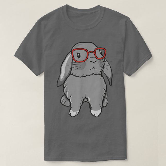 Camiseta Páscoa de Lover de Coelho Coelho do Mini Holland C (Frente do Design)
