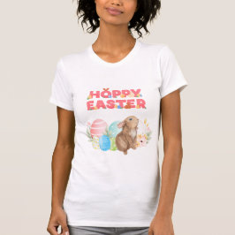 Camiseta Páscoa de Ovos do Grupo Hoppy Dia da Páscoa