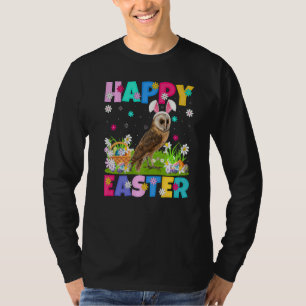 Camiseta Páscoa de Pernalonga Felz pascoa Bunny Barn Owl S