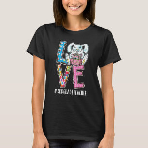 Camiseta páscoa de Professores do 3º ano Amor #vida doentia