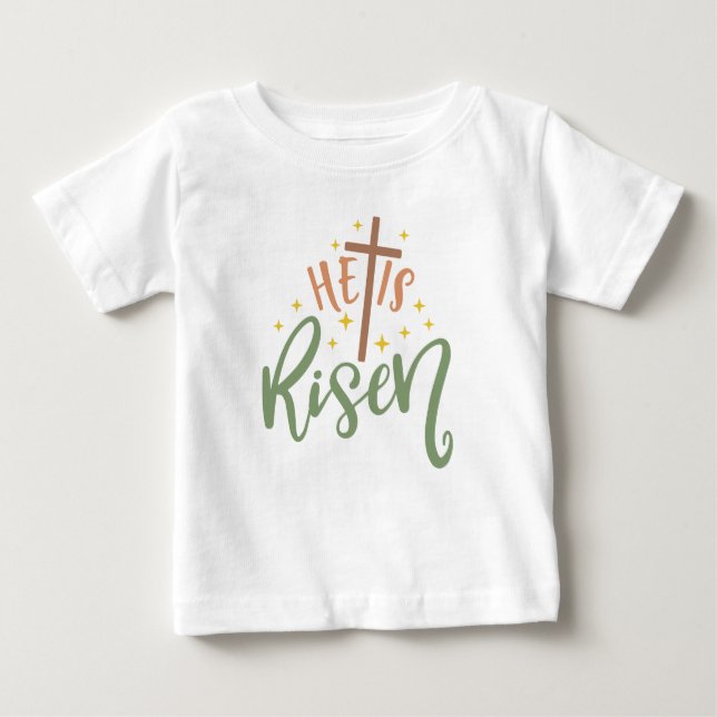 Camiseta Páscoa Design Que Está Riscado (Frente)