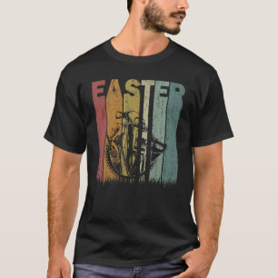 Camiseta Páscoa Dia do Handyman Retro Graphic Funny Páscoa 