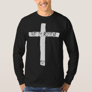 Camiseta Páscoa Ele Ressuscitou De Fato Mateus 28 6 Cristão