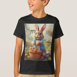 Camiseta Páscoa Encantada - Coelhinho Whimical