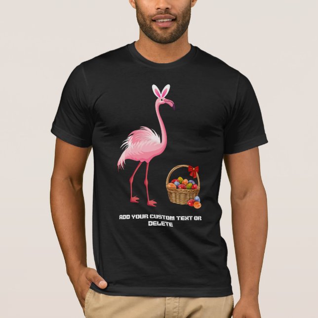 Camiseta Páscoa Encantada Engraçada Emu Bunny (Frente)