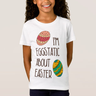 Camiseta Páscoa Engraçada Eggstatic Humorou Citação Dizendo