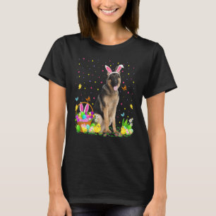 Camiseta Páscoa Engraçada Páscoa Ovina Caçadora de German s