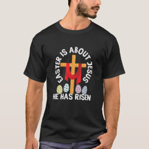 Camiseta Páscoa Engraçada Sobre Jesus Que Ele Arriscou P