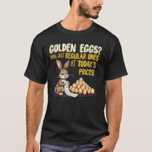 Camiseta Páscoa Engraçado de Ovos Caros
