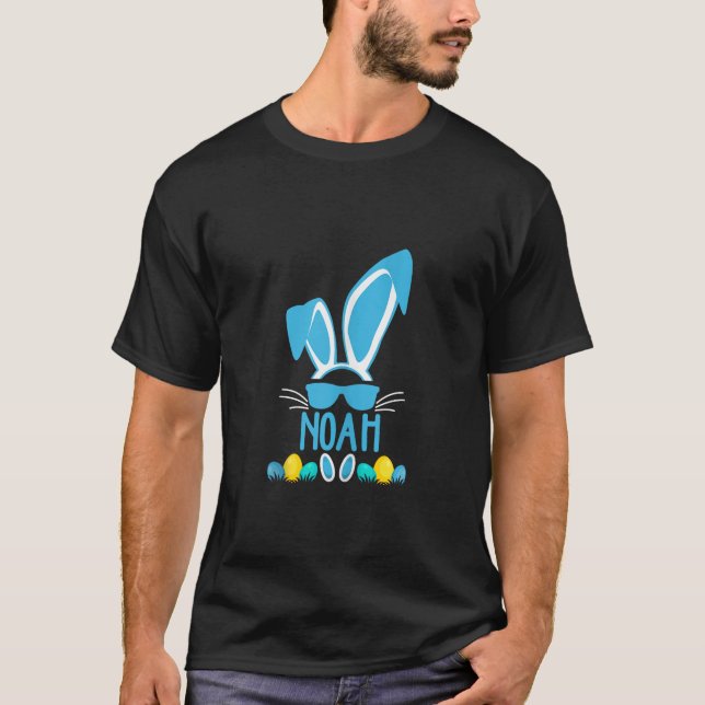 Camiseta Páscoa Família Coelhinho Coelhando Dia da Páscoa H (Frente)