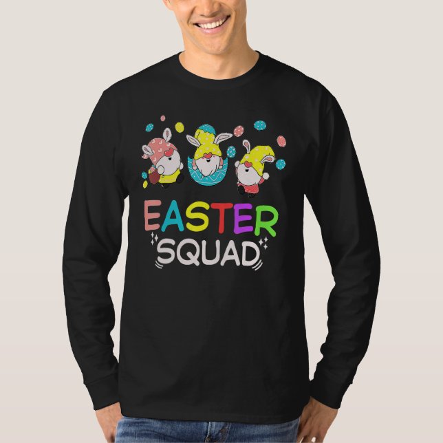 Camiseta Páscoa Fora 3 Gnomos Ovos de Páscoa Páscoa (Frente)