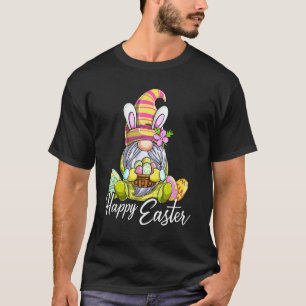 Camiseta Páscoa Gnomo Ovos Caçadores Felz pascoa