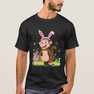 Camiseta Páscoa Hare Bunny Ovo Caçando Páscoa Domingo