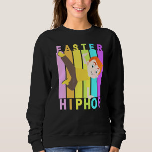 Camiseta Páscoa Hip Hop Dance Love Dab Holiday Funny Kids B