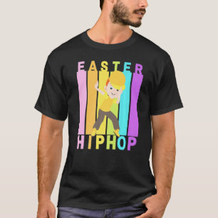 Camiseta Páscoa Hip Hop Dance Love Dab Holiday Funny Kids B