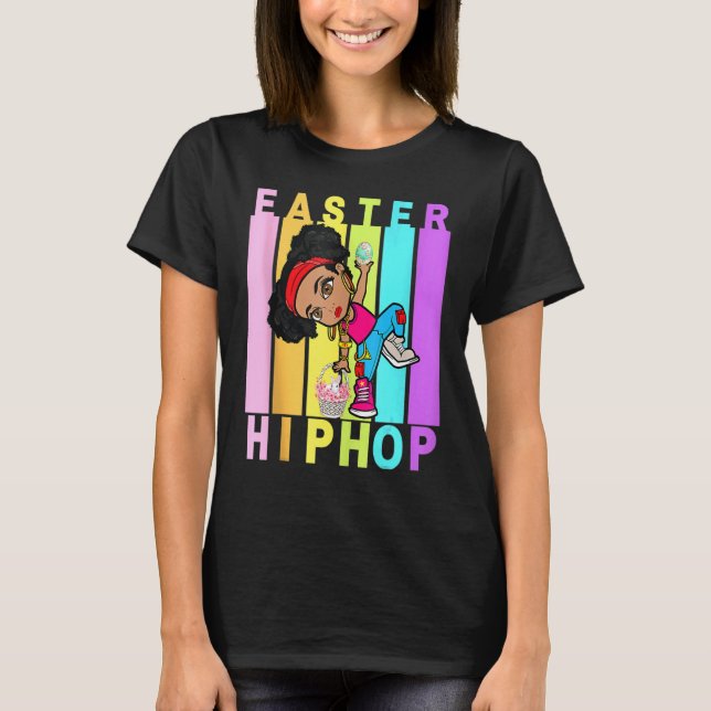 Camiseta Páscoa Hip Hop Dance Love Dab Holiday Funny Kids B (Frente)