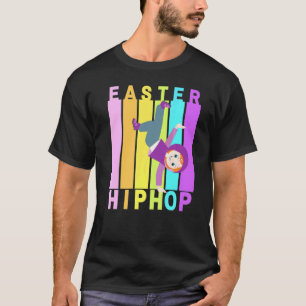 Camiseta Páscoa Hip Hop Dance Love Dab Holiday Funny Kids B