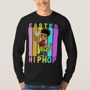 Camiseta Páscoa Hip Hop Dance Love Dab Holiday Funny Kids B