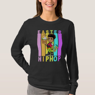 Camiseta Páscoa Hip Hop Dance Love Dab Holiday Funny Kids B