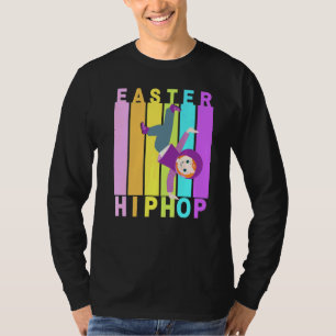 Camiseta Páscoa Hip Hop Dance Love Dab Holiday Funny Kids B