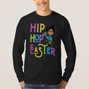 Camiseta Páscoa Hip Hop Dance Love Dab Holiday Funny Kids B