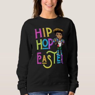 Camiseta Páscoa Hip Hop Dance Love Dab Holiday Funny Kids B