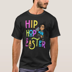 Camiseta Páscoa Hip Hop Dance Love Dab Holiday Funny Kids B