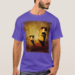 Camiseta Páscoa Island Moai