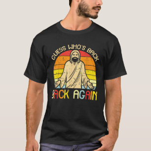 Camiseta Páscoa Jesus Adivinha Quem Contra Cristão Religios