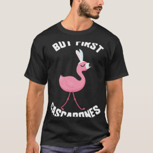 Camiseta Páscoa Mas Primeiro Cascarones Flamingo Kids Prima