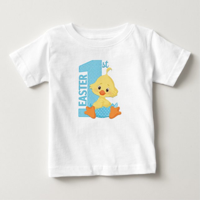 Camiseta Páscoa - Menino 1rua (Frente)