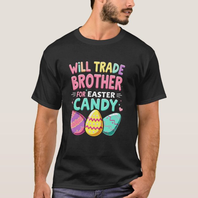 Camiseta Páscoa Mischievous 2025 Brother Candy Swap (Frente)