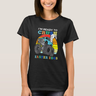 Camiseta Páscoa Monstros Monstros Rapazes Retro