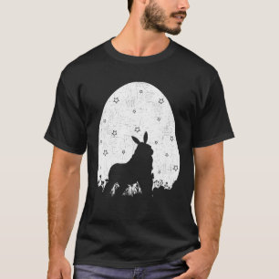 Camiseta Páscoa Ovintage Estilo Retro Funny Gorilla Easte