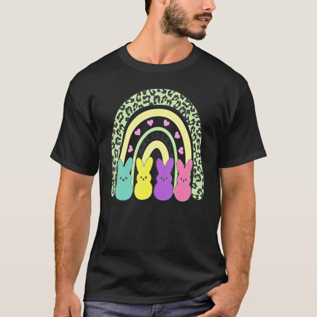 Camiseta Páscoa páscoa Gnomo Arco-Íris Ovo de Páscoa  (Frente)
